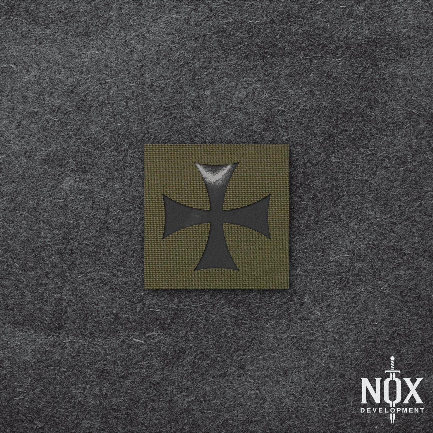 Crusader Cross Morale Patch