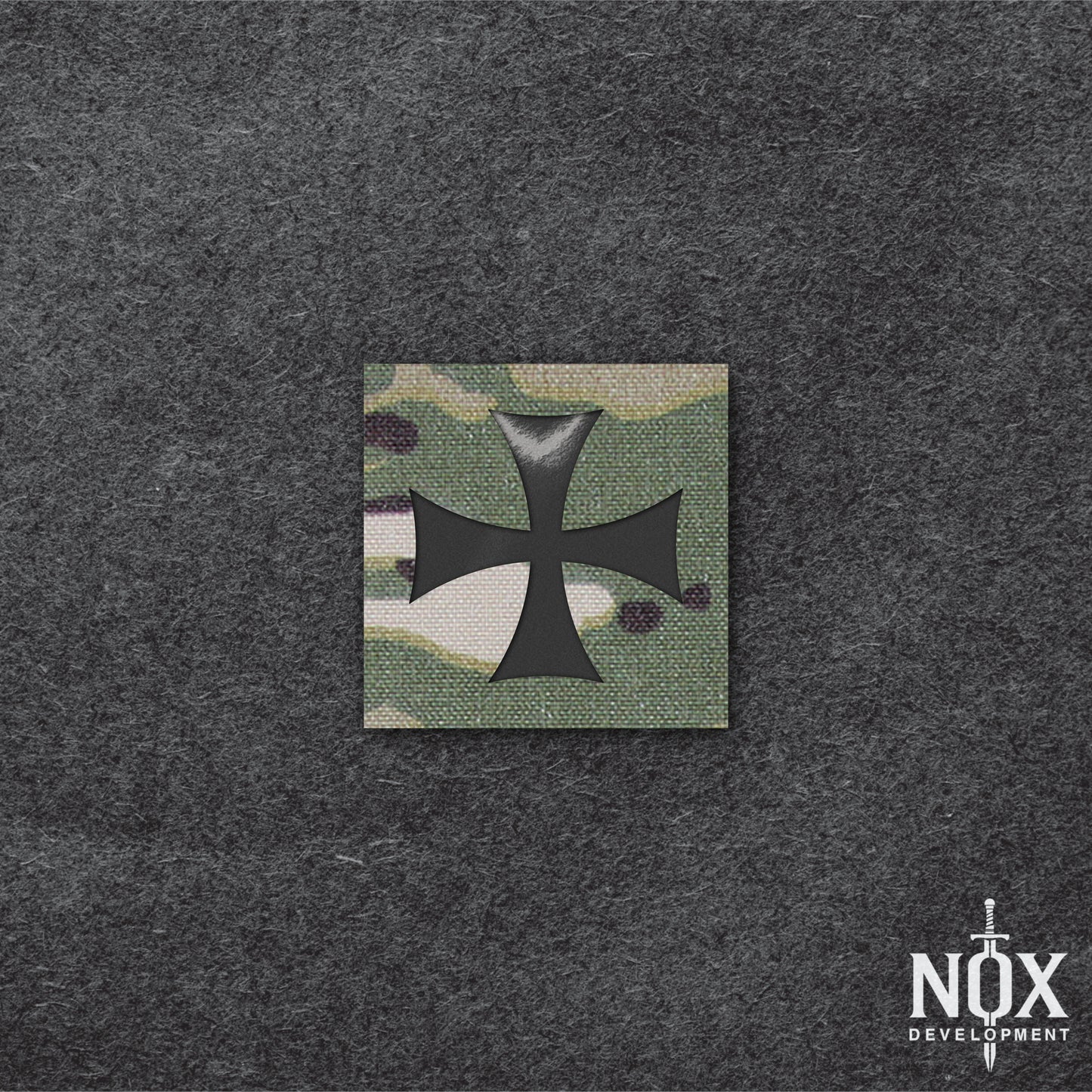 Crusader Cross Morale Patch