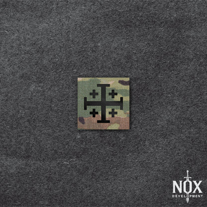 Jerusalem Cross Morale Patch