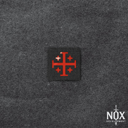 Jerusalem Cross Morale Patch